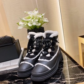 Chanel Winter Lambs Boots
