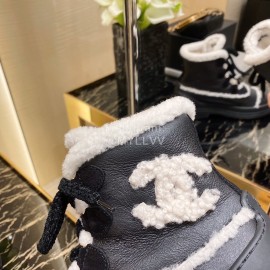 Chanel Winter Lambs Boots