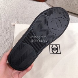 Chanel Winter Wool Sneakers