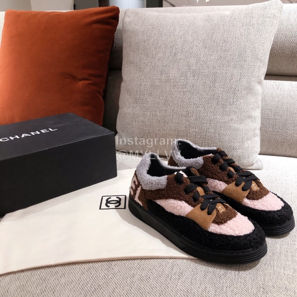 Chanel Wool Sneakers For Women