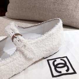 Chanel Black White Shoes