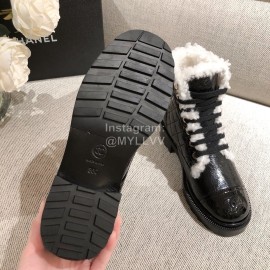 Chanel Winter Warm Wool Boots 