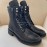 Chanel Calf Motorcycle Boots Black
