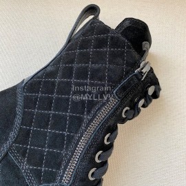 Chanel Calf Motorcycle Boots
