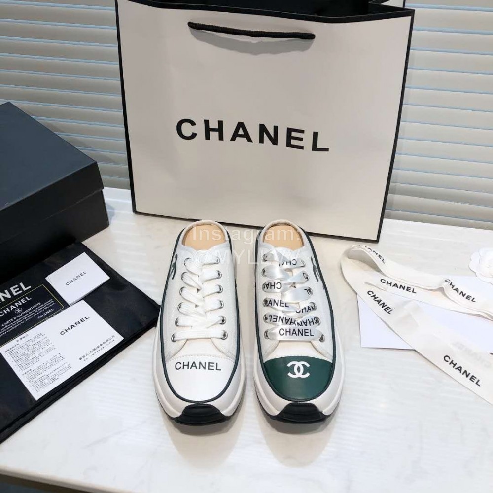 Chanel Canvas Casual Sneakers
