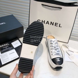 Chanel Canvas Sheepskin Inner Sneakers