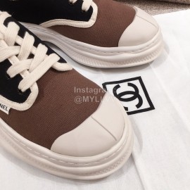 Chanel Casual Shoes For Women Coffee