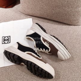 Chanel Casual Shoes For Women Coffee