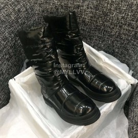 Chanel Waterproof Warm Wool Boots Black