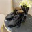 Chanel Black Calfskin Lace Up Boots