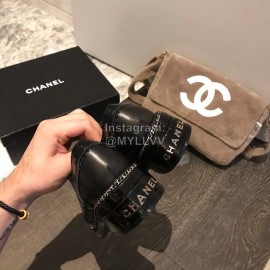 Chanel British Style Leather Shoes Black