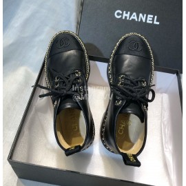 Chanel Calfskin Boots For Women Black