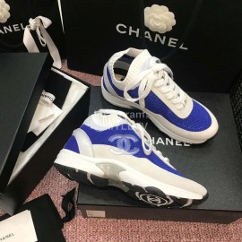 Chanel Casual Sneakers Blue
