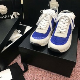 Chanel Casual Sneakers Blue