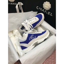 Chanel Casual Sneakers Blue