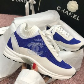 Chanel Casual Sneakers Blue