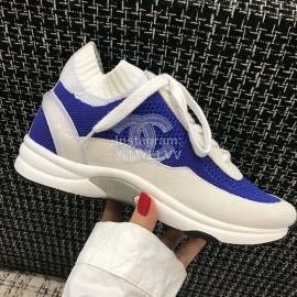 Chanel Casual Sneakers Blue