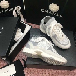 Chanel Casual Sneakers Gray