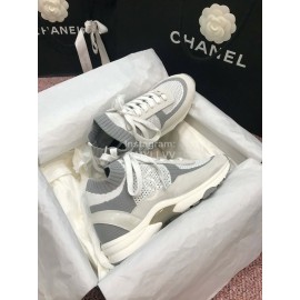 Chanel Casual Sneakers Gray