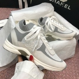Chanel Casual Sneakers Gray