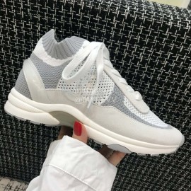 Chanel Casual Sneakers Gray