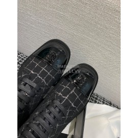 Chanel Calf Martin Boots