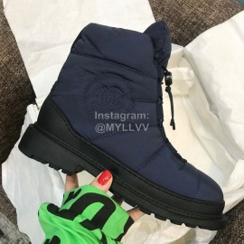 Chanel Warm Waterproof Boots Blue