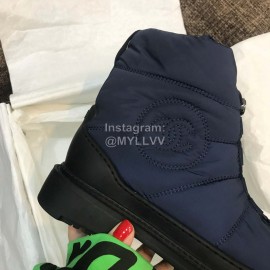 Chanel Warm Waterproof Boots Blue