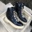 Chanel Blue Warm Waterproof Boots