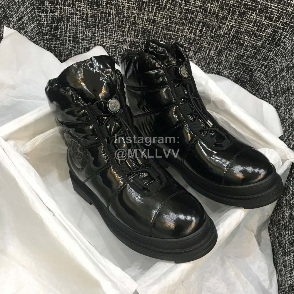 Chanel Black Warm Waterproof Boots