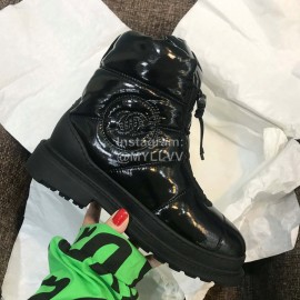 Chanel Black Warm Waterproof Boots