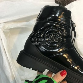Chanel Black Warm Waterproof Boots