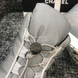 Chanel Warm Waterproof Boots Gray