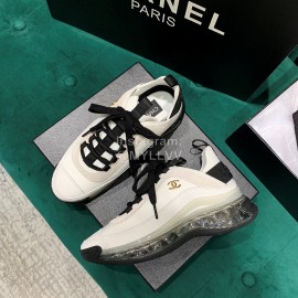 Chanel Air Cushion Casual Sneakers White
