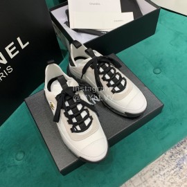 Chanel Air Cushion Casual Sneakers White
