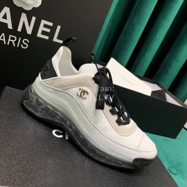 Chanel Air Cushion Casual Sneakers White