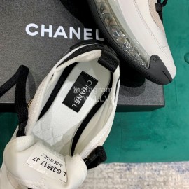 Chanel Air Cushion Casual Sneakers White