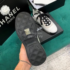 Chanel Air Cushion Casual Sneakers White