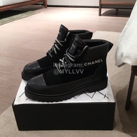 Chanel Autumn Winter Boots For Women Black