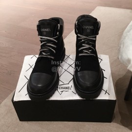 Chanel Autumn Winter Boots For Women Black