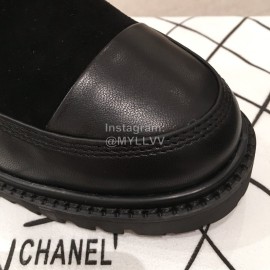 Chanel Autumn Winter Boots For Women Black