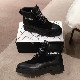 Chanel Autumn Winter Boots For Women Black