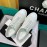 Chanel White Leather Shoes