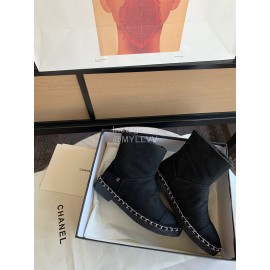 Chanel Winter Lamb Boots