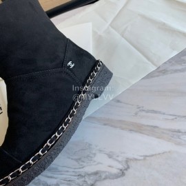 Chanel Winter Lamb Boots
