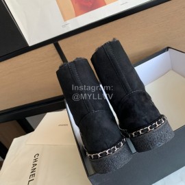 Chanel Winter Lamb Boots