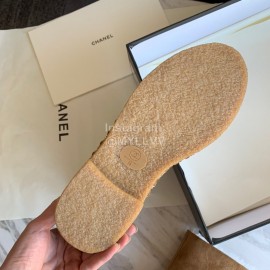 Chanel Winter Lamb Boots Brown