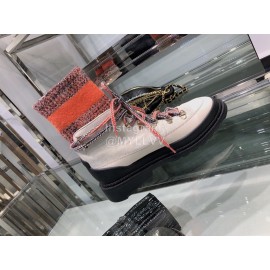 Chanel Autumn Winter Cool Boots Orange