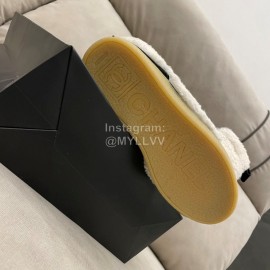 Chanel Winter Flat Boots Brown