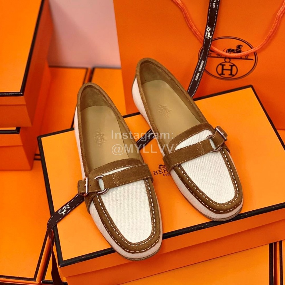 Chanel White Canvas Shoes